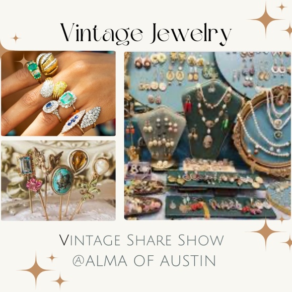 Jewelry - FLYER for Vintage EVERYTHING Share Show (every other Wednesday @8pm)